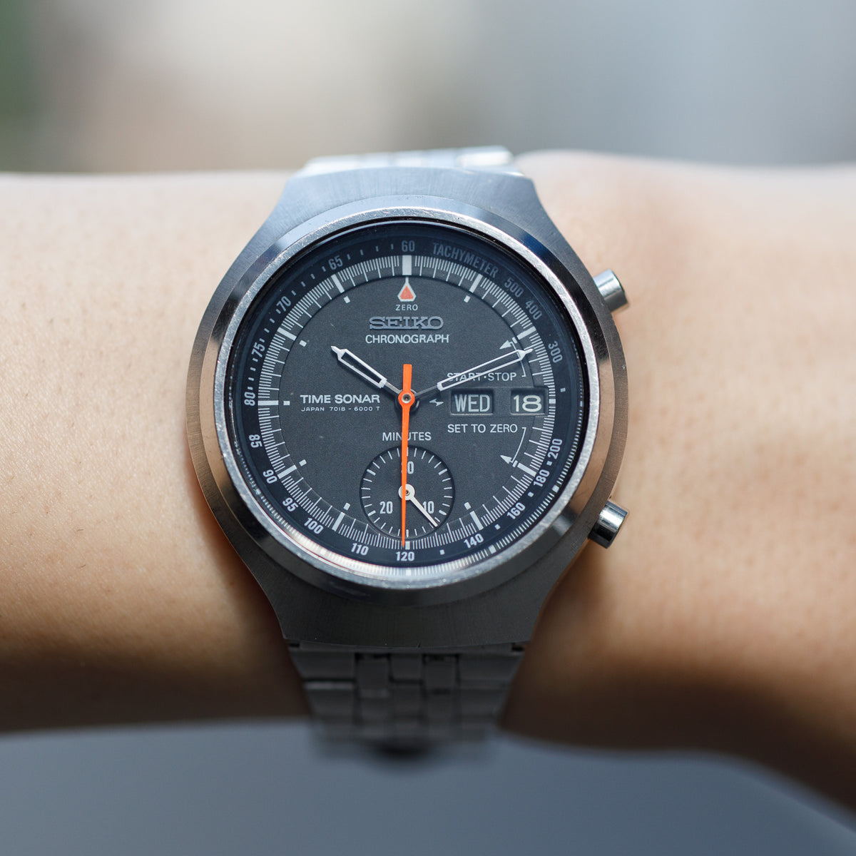 SEIKO TIME SONAR Ref.7018-6000
