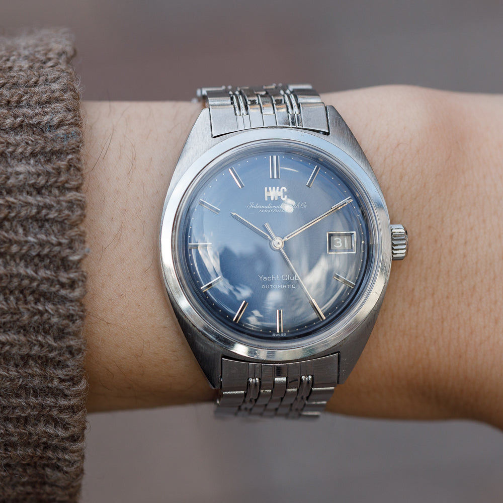 IWC Yacht Club Blue Dial