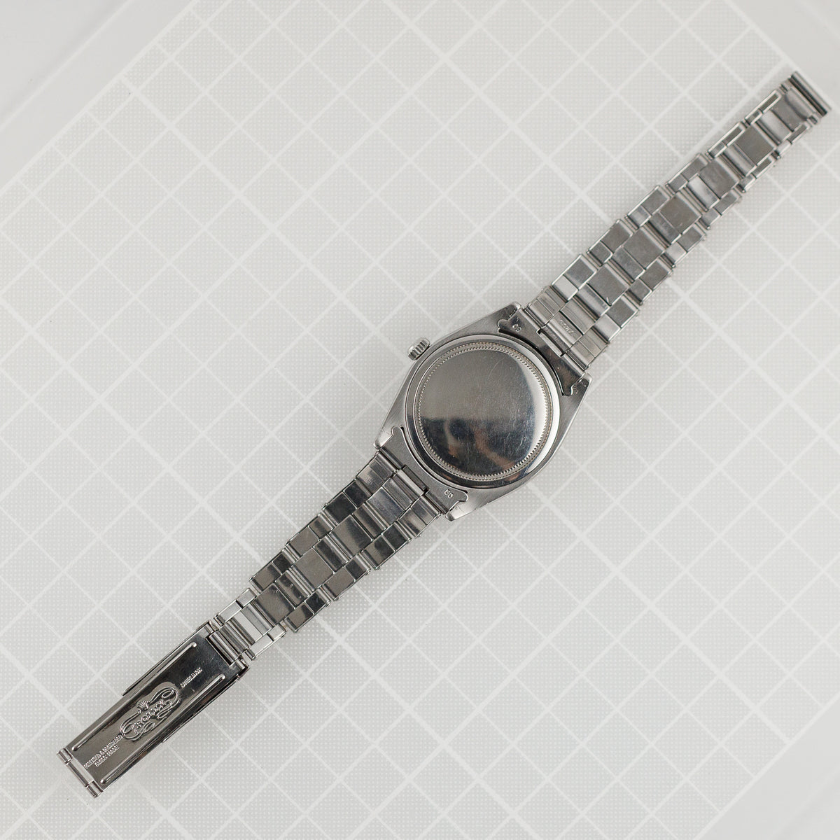 ROLEX OYSTERDATE Ref6694 Black Gilt Dial