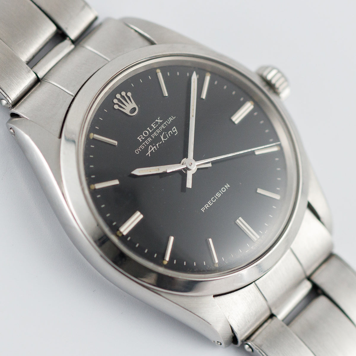 ROLEX Air-King Ref.5500 Glossy Black Glit Dial