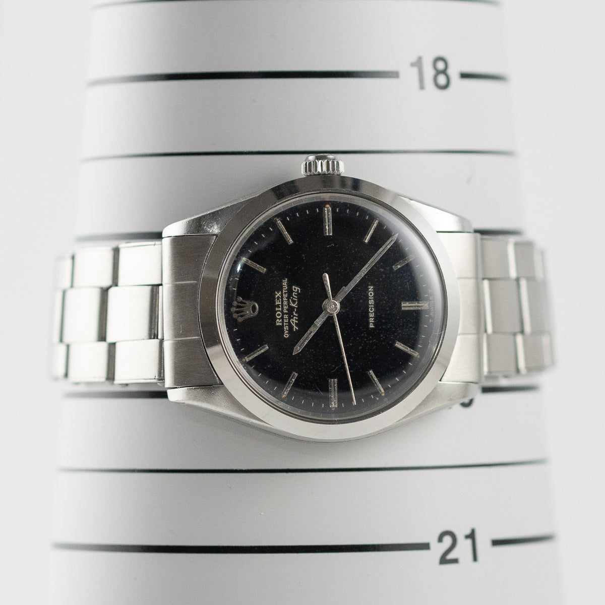 ROLEX Air-King Ref.5500 Glossy Black Glit Dial