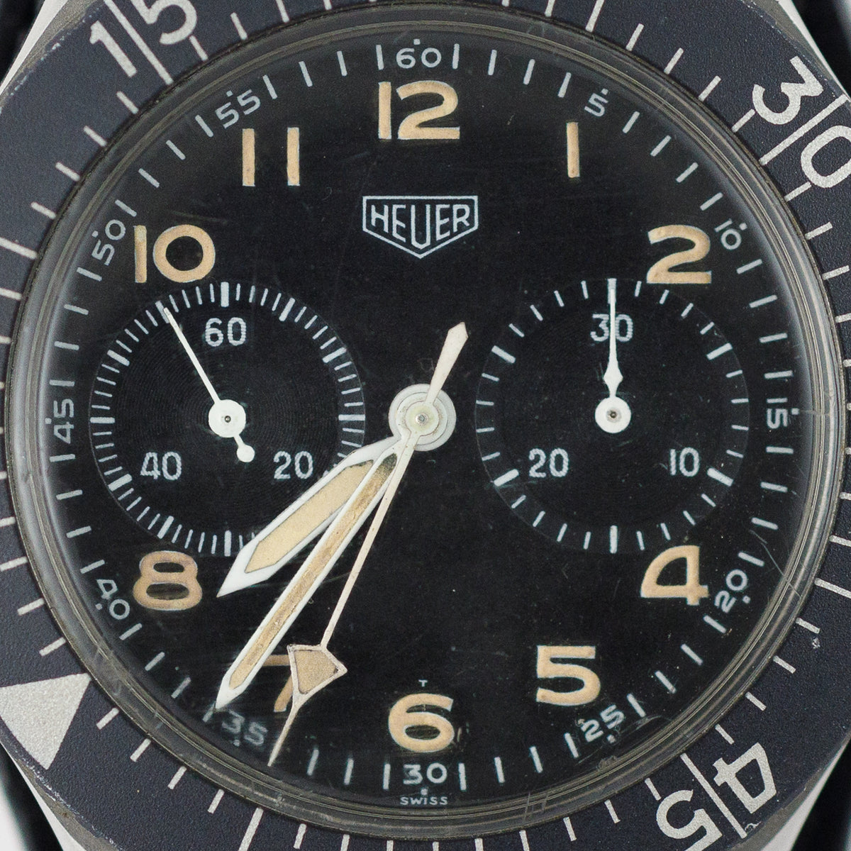HEUER Bundeswehr Ref.1550SG Flyback