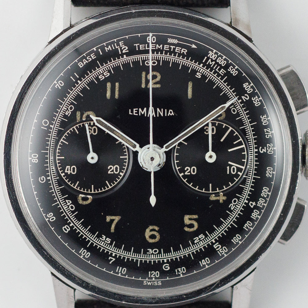 LEMANIA Fully Black Gilt