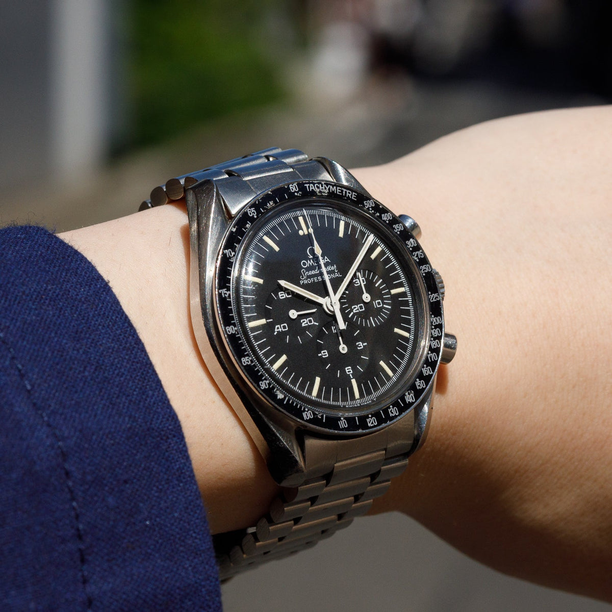 OMEGA SPEEDMASTER Ref.145.022 Long S and R