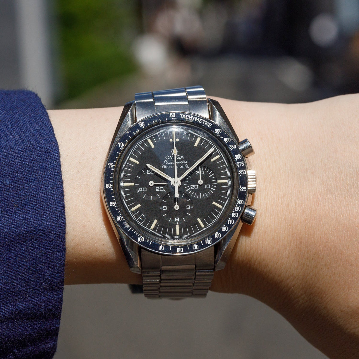 OMEGA SPEEDMASTER Ref.145.022 Long S and R
