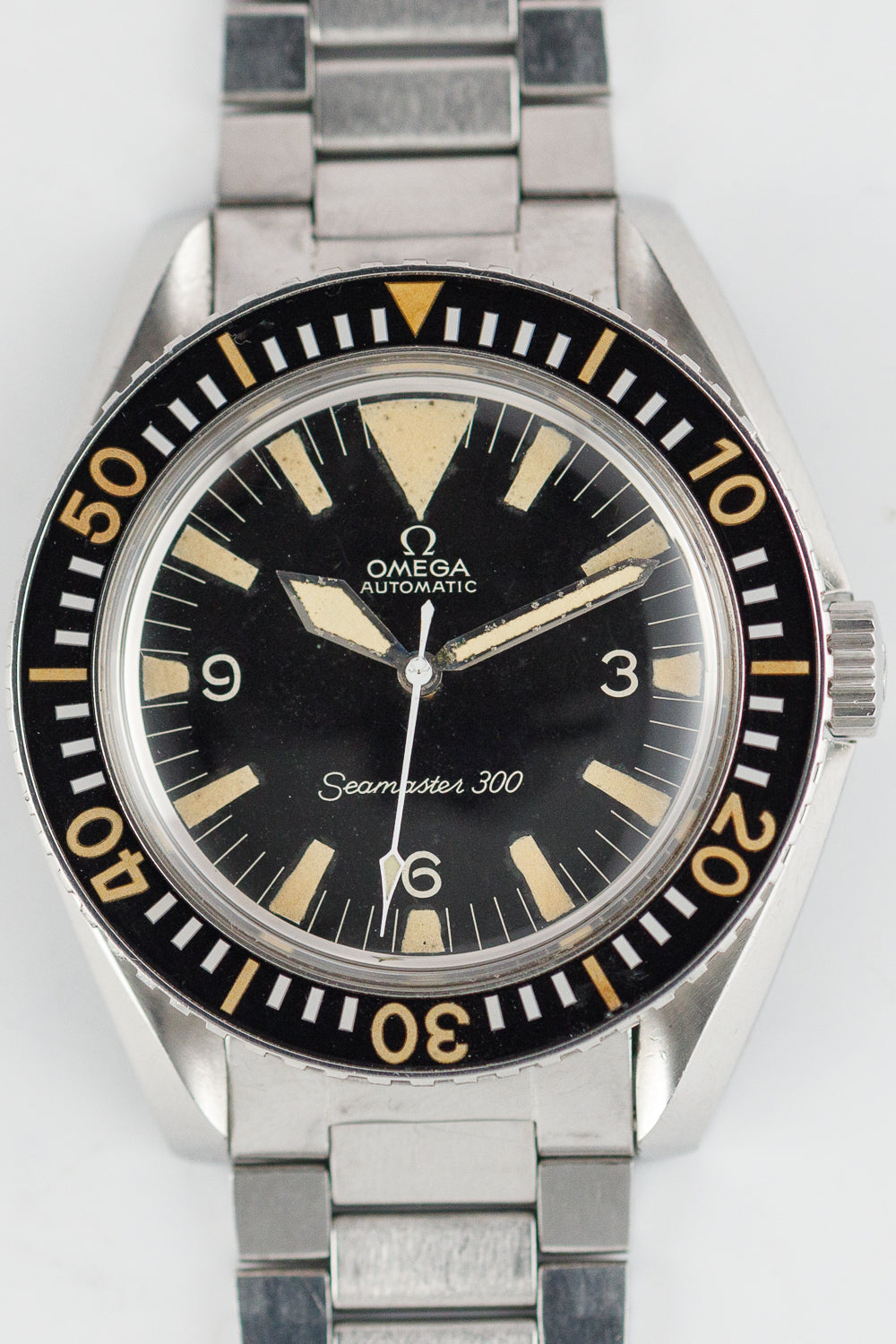 OMEGA Seamaster 300 Ref.165.024 Speedmaster Caseback – TIMEANAGRAM