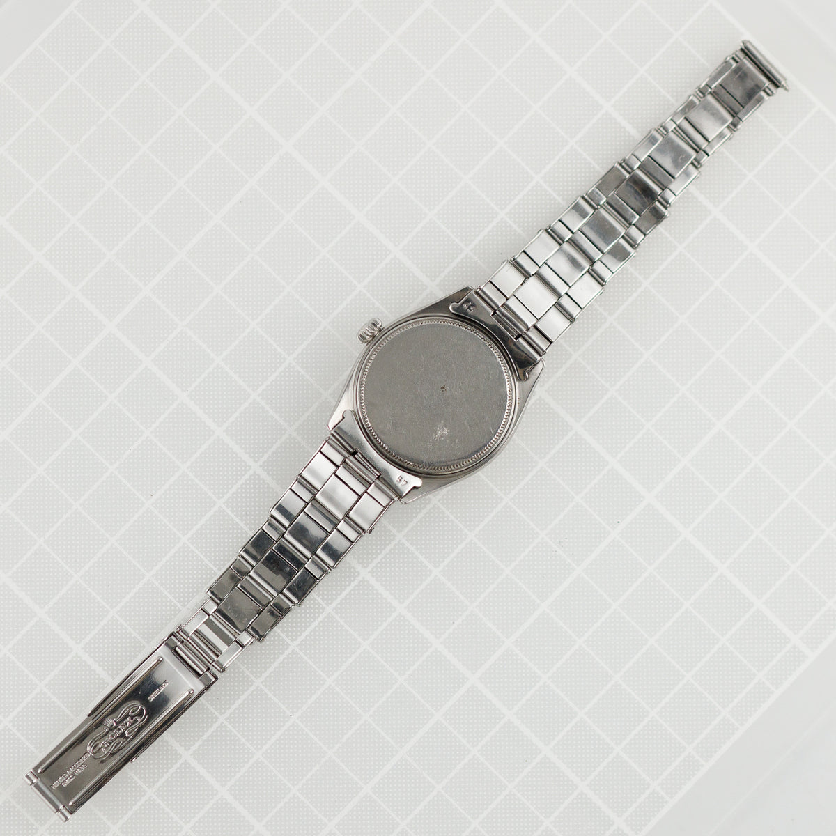 ROLEX OYSTER  Ref.6480 Herringbone Dial with Expansion Bracelet