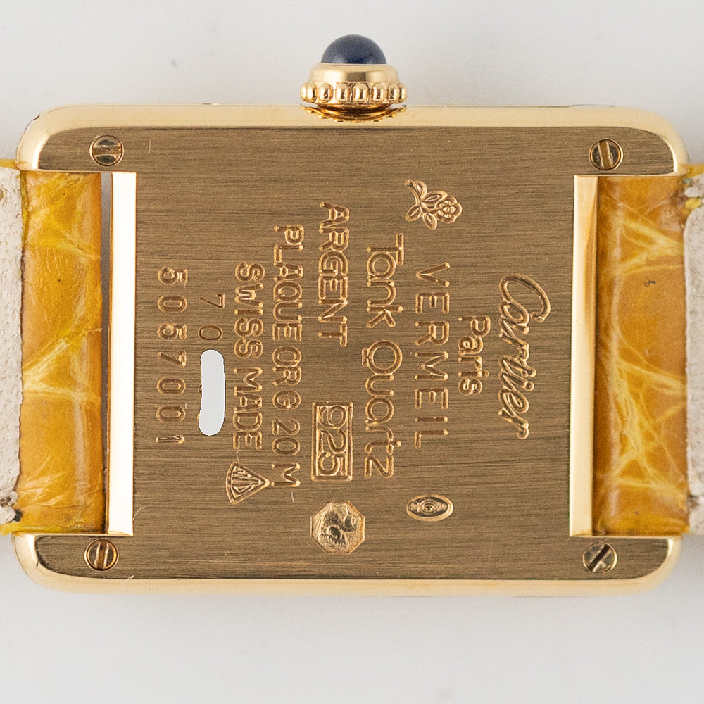 CARTIER SM MUST DE TANK REF.5057001 OPARAN DIAL