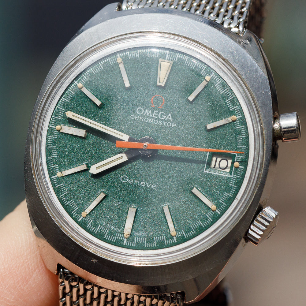 OMEGA GENEVE CHRONOSTOP Ref.146.009 / 146.010