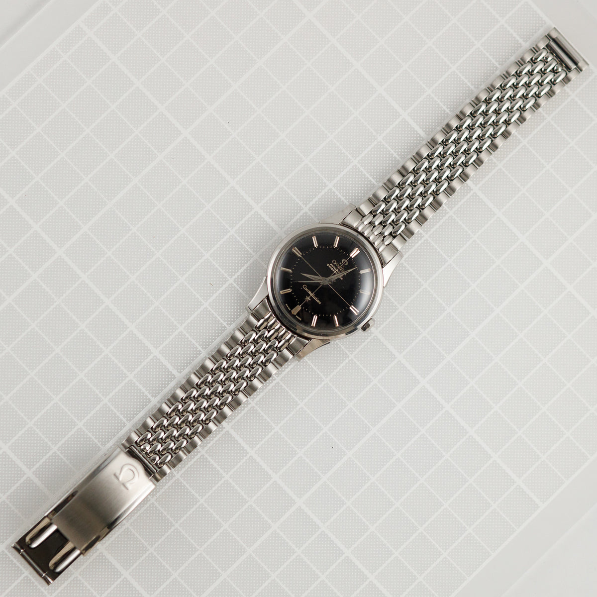 OMEGA Constellation Ref.14381 Glossy BLACK GLIT DIAL