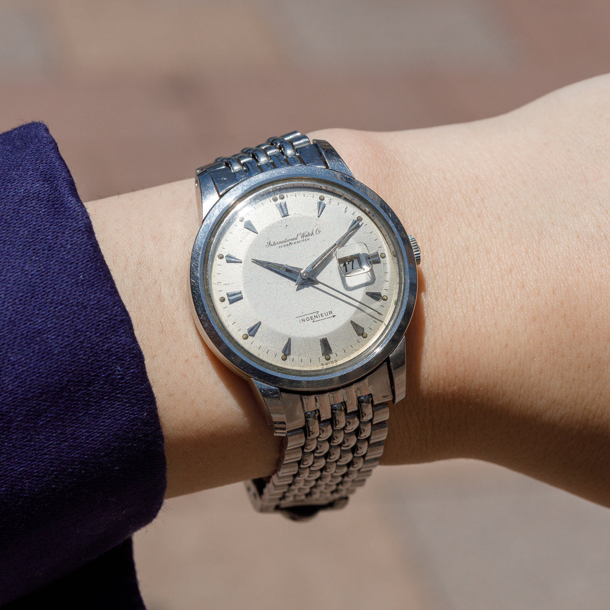 IWC INGENIEUR Ref.666 Pie-pan dial