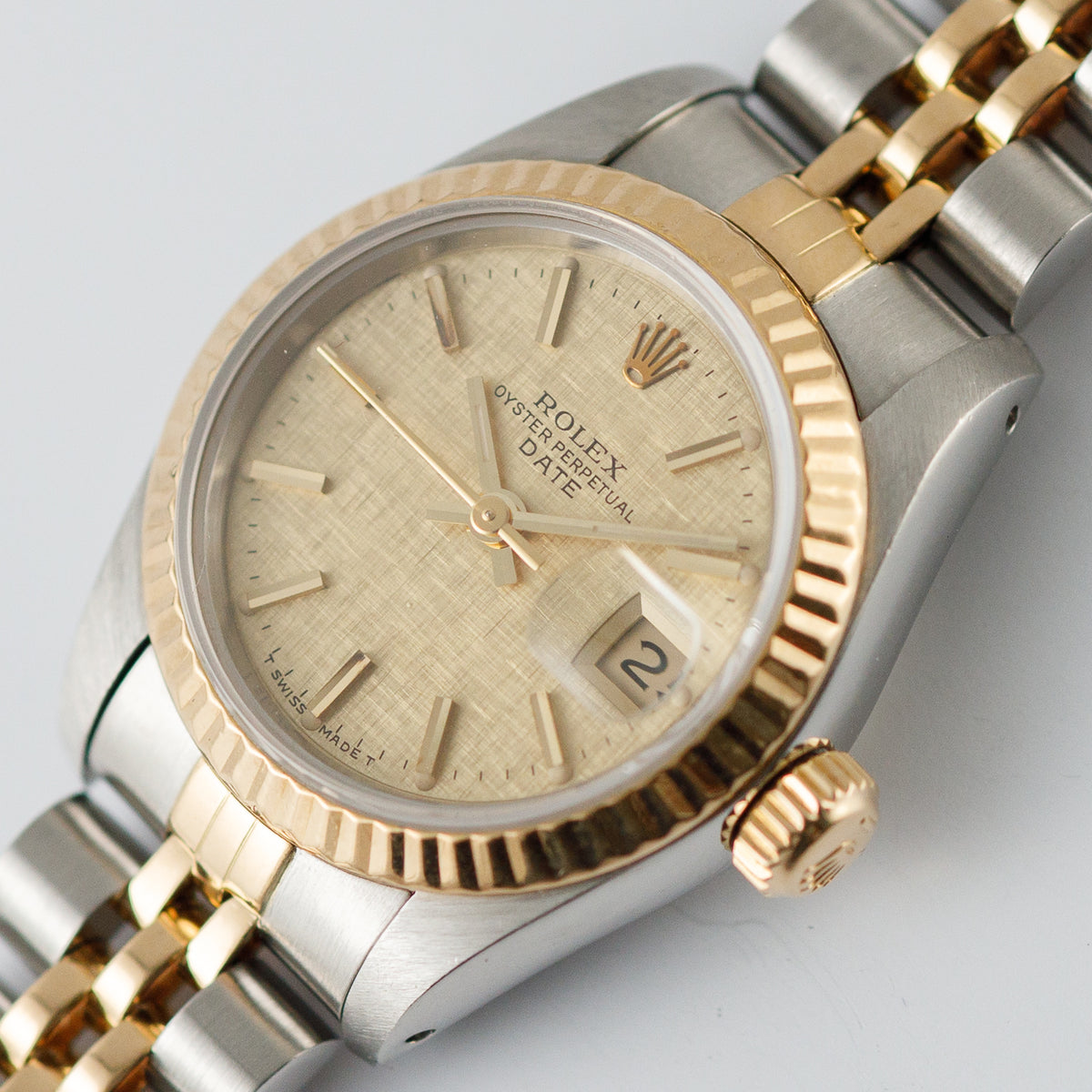 ROLEX DATEJUST Ref.69173 Linen Dial