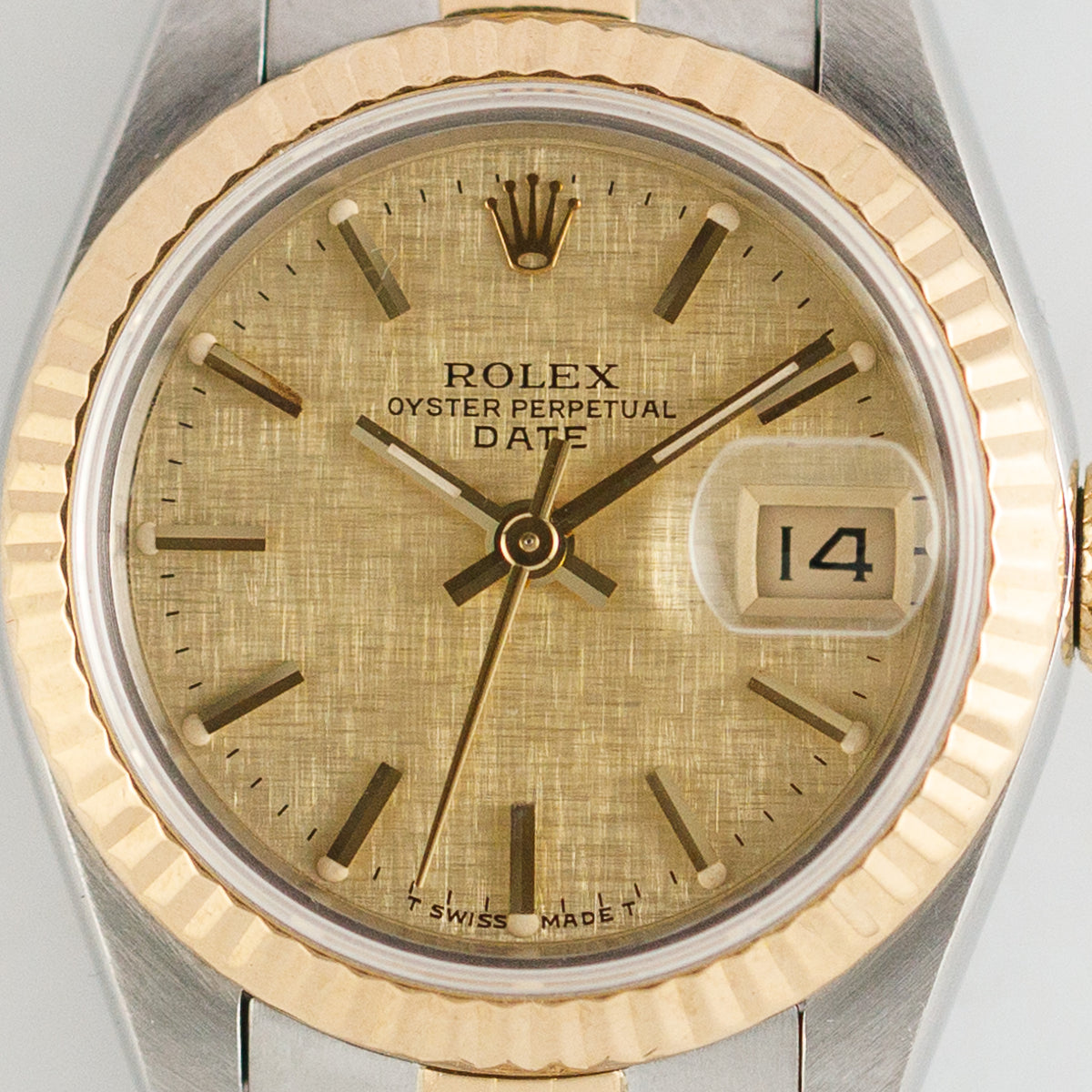 ROLEX DATEJUST Ref.69173 Linen Dial