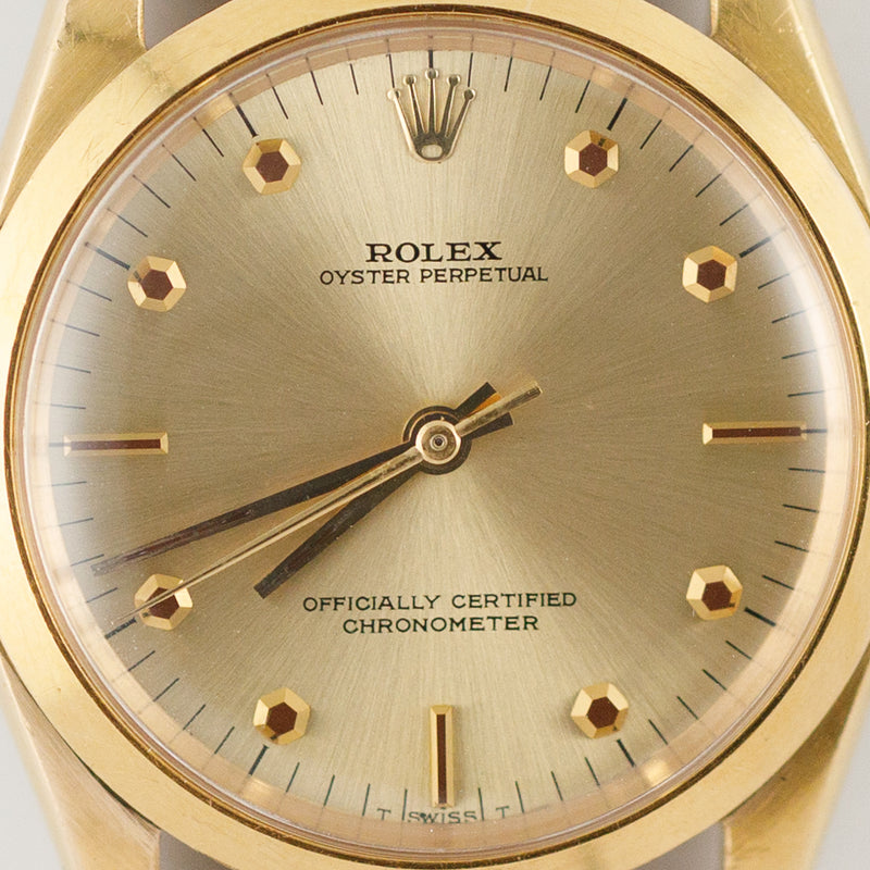 ROLEX OYSTER PERPETUAL Ref.6551 Hexagon Index