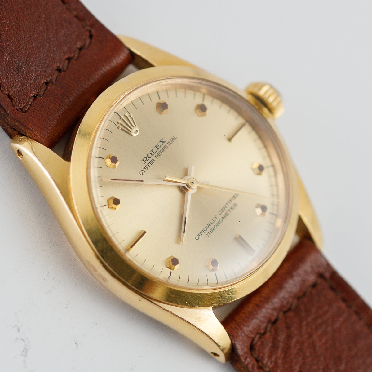 ROLEX OYSTER PERPETUAL Ref.6551 Hexagon Index