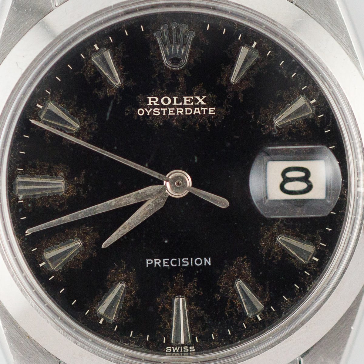 ROLEX OYSTERDATE Ref.6694 Black Gilt Dial
