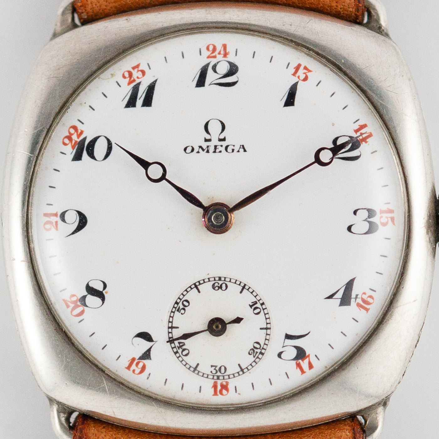 OMEGA Porcelain Military Dial – TIMEANAGRAM