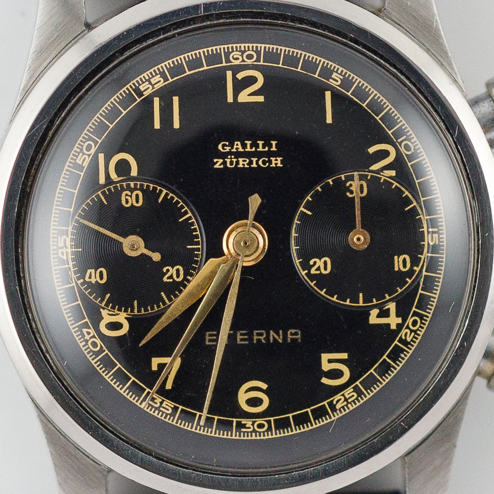 ETERNA BABY CHRONOGRAPH CLAMSHELL CASE