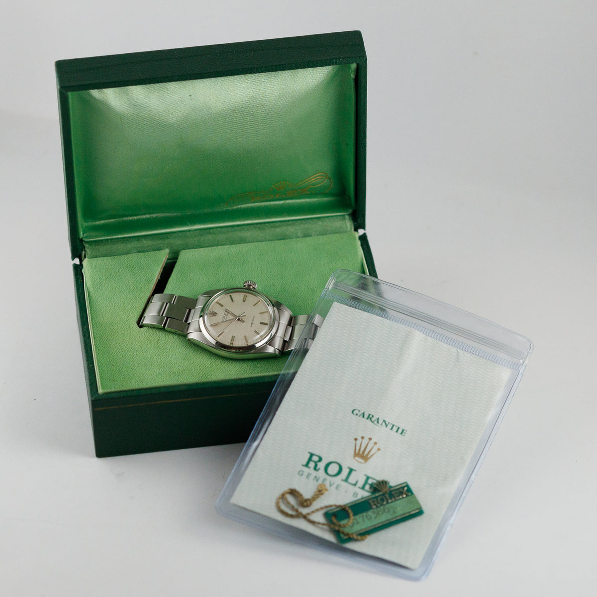 ROLEX OYSTER Ref.6426 Linen Dial