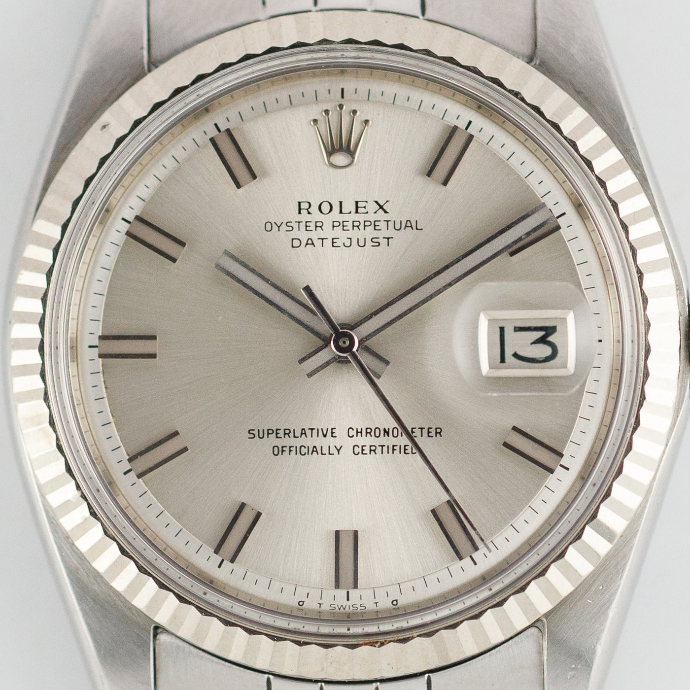 ROLEX DATEJUST REF.1601 Wide Boy – TIMEANAGRAM