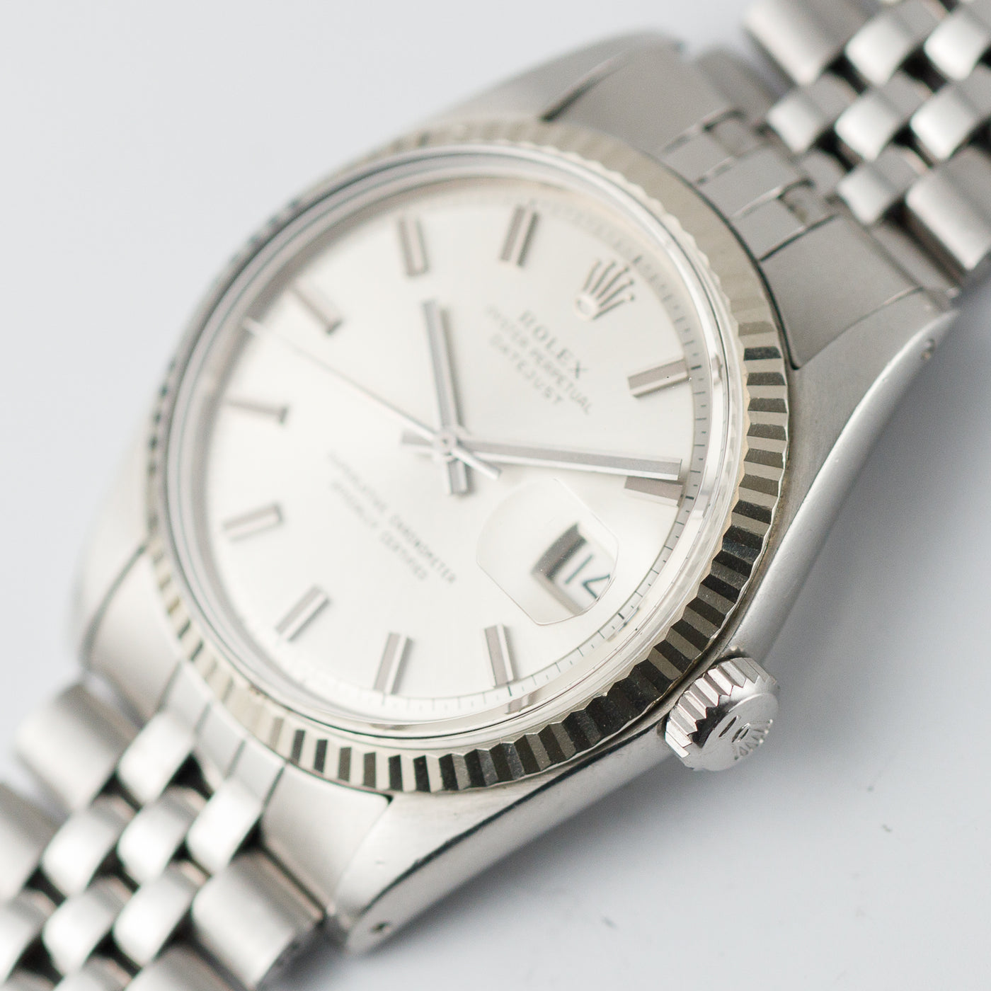 ROLEX DATEJUST REF.1601 Wide Boy – TIMEANAGRAM