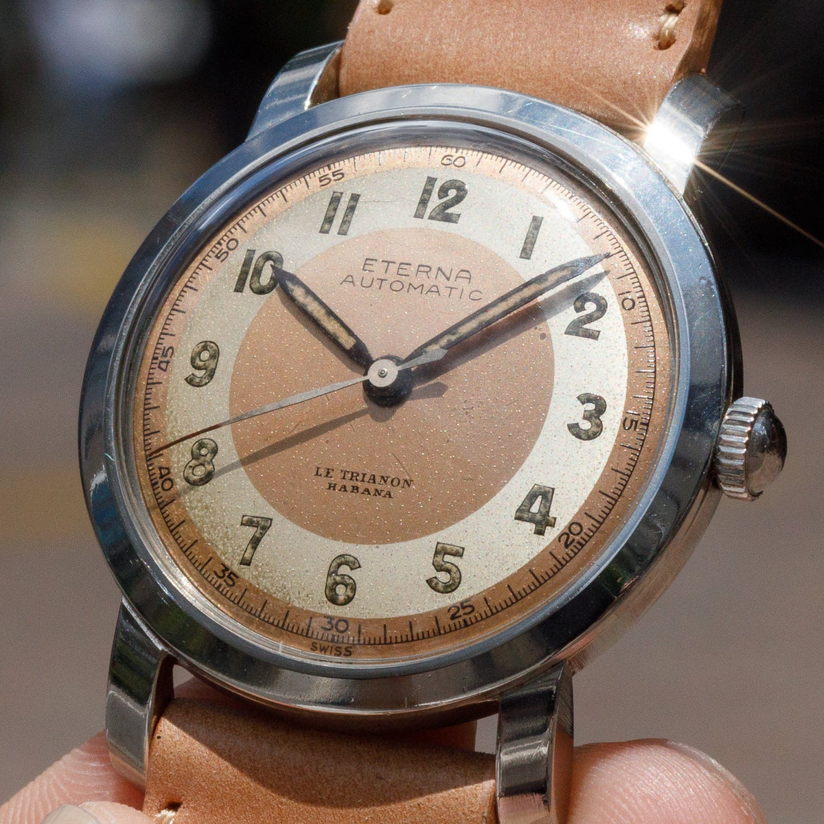 ETERNA Copper Bullseye Dial from habana