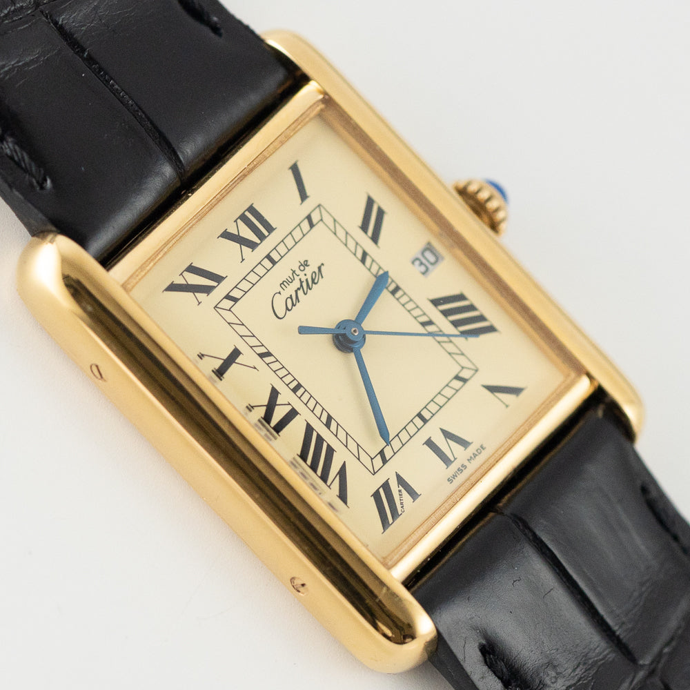 CARTIER GM Must de tank Ref.2413 – TIMEANAGRAM