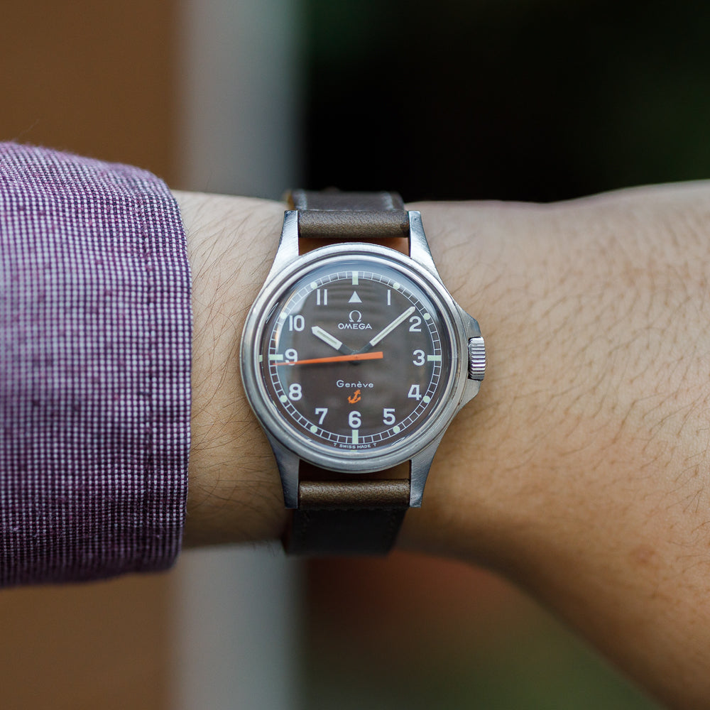OMEGA Geneve Ref.135.015 ADMIRALTY Rare Dial – TIMEANAGRAM