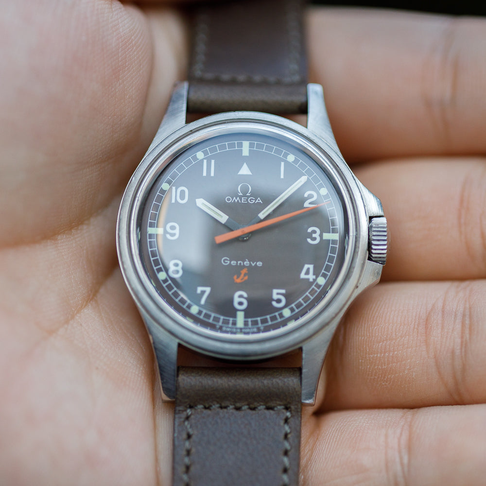 OMEGA Geneve Ref.135.015 ADMIRALTY Rare Dial – TIMEANAGRAM