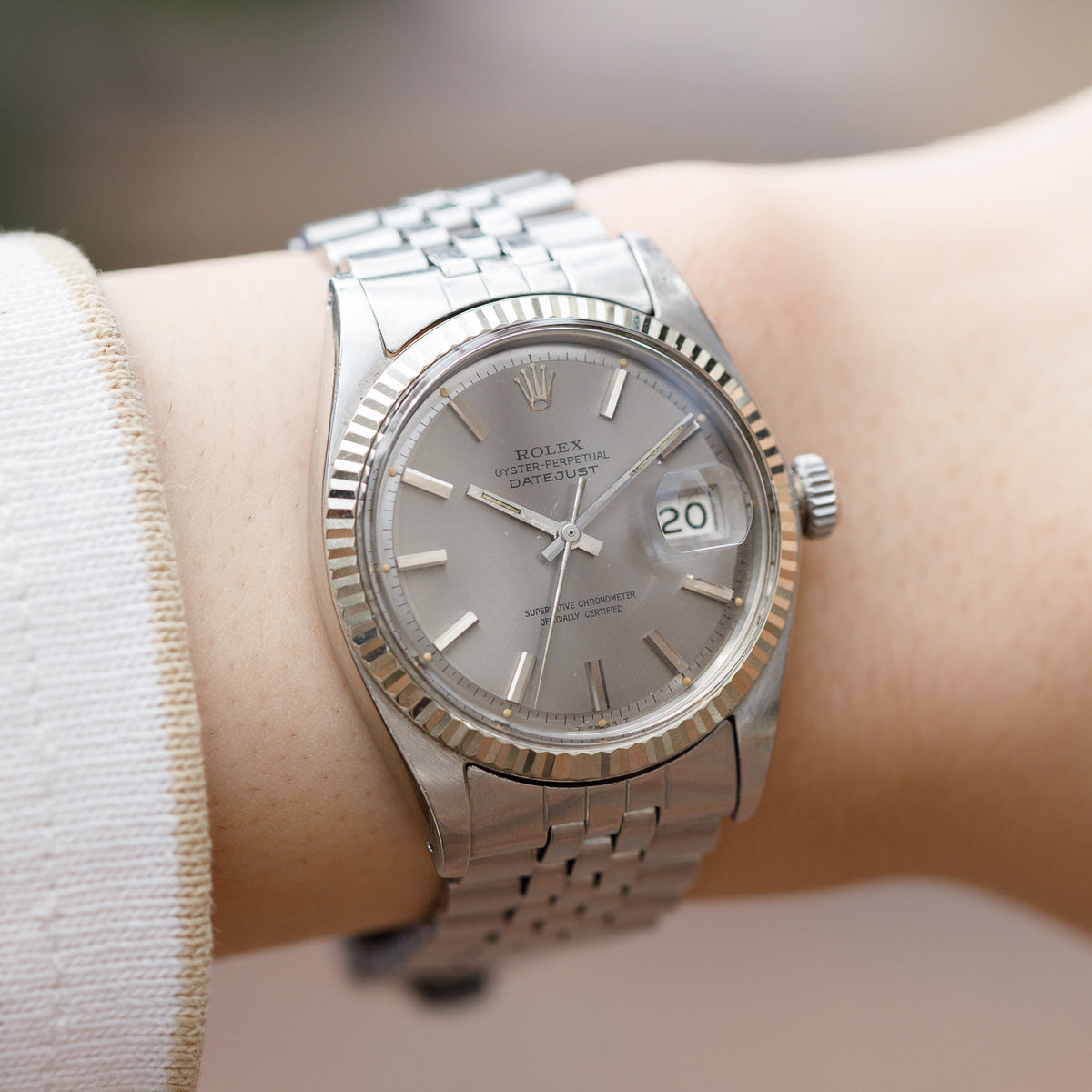 ROLEX DATEJUST REF.1601 Londn sky