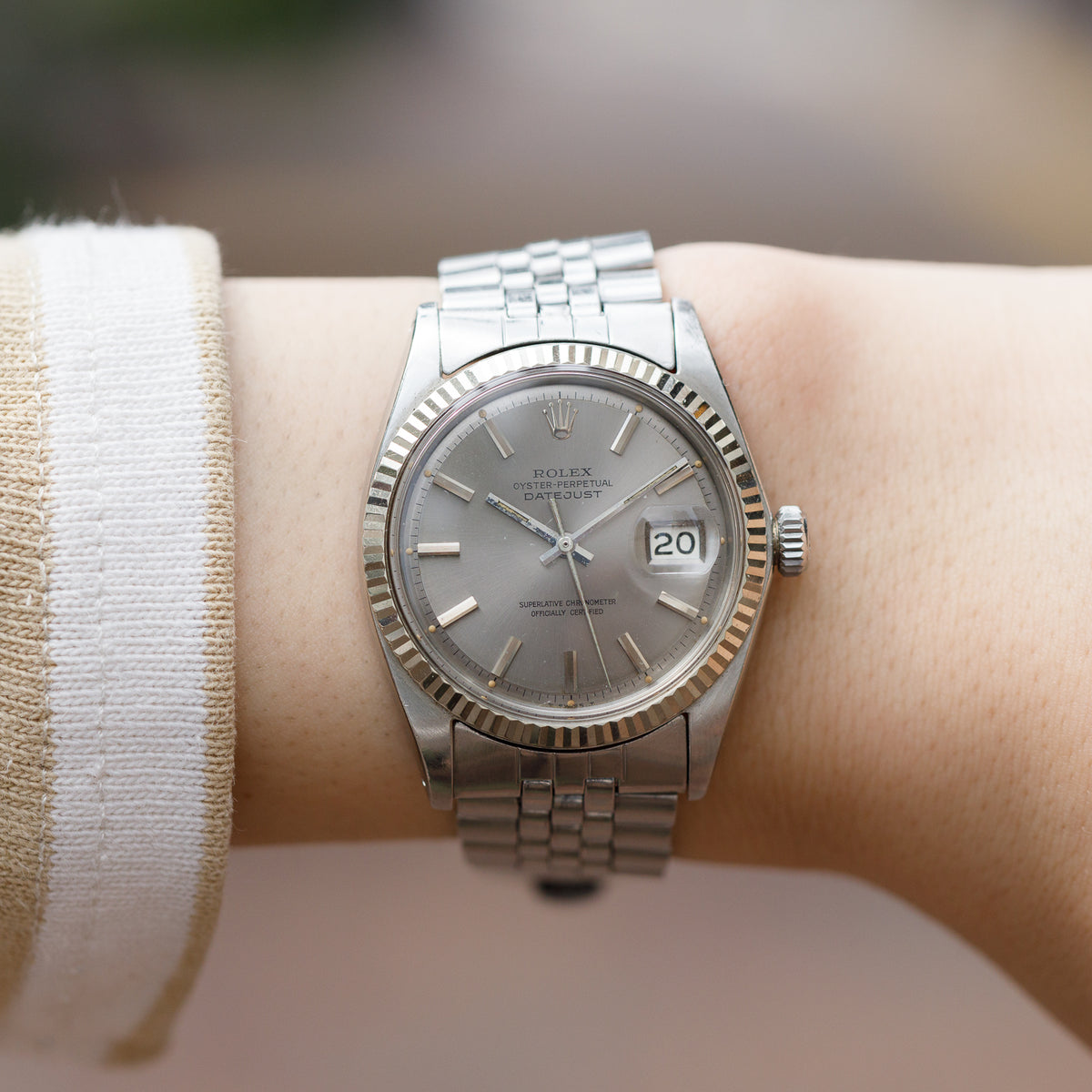 ROLEX DATEJUST REF.1601 Londn sky