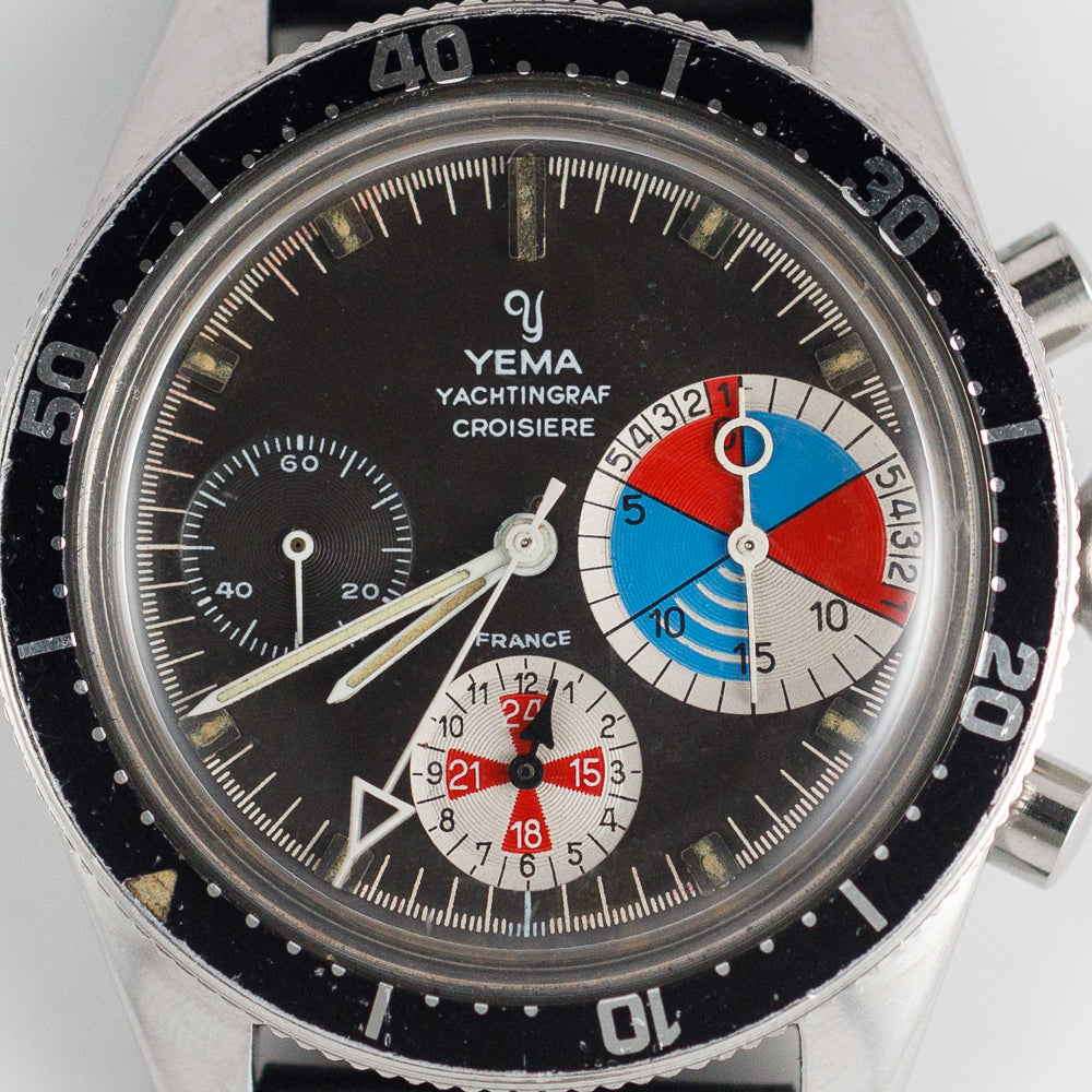 YEMA Yachtingraf 腕時計 ヨッティンググラフ ビンテージ YEMA Yachtingraf Croisiere – TIMEANAGRAM