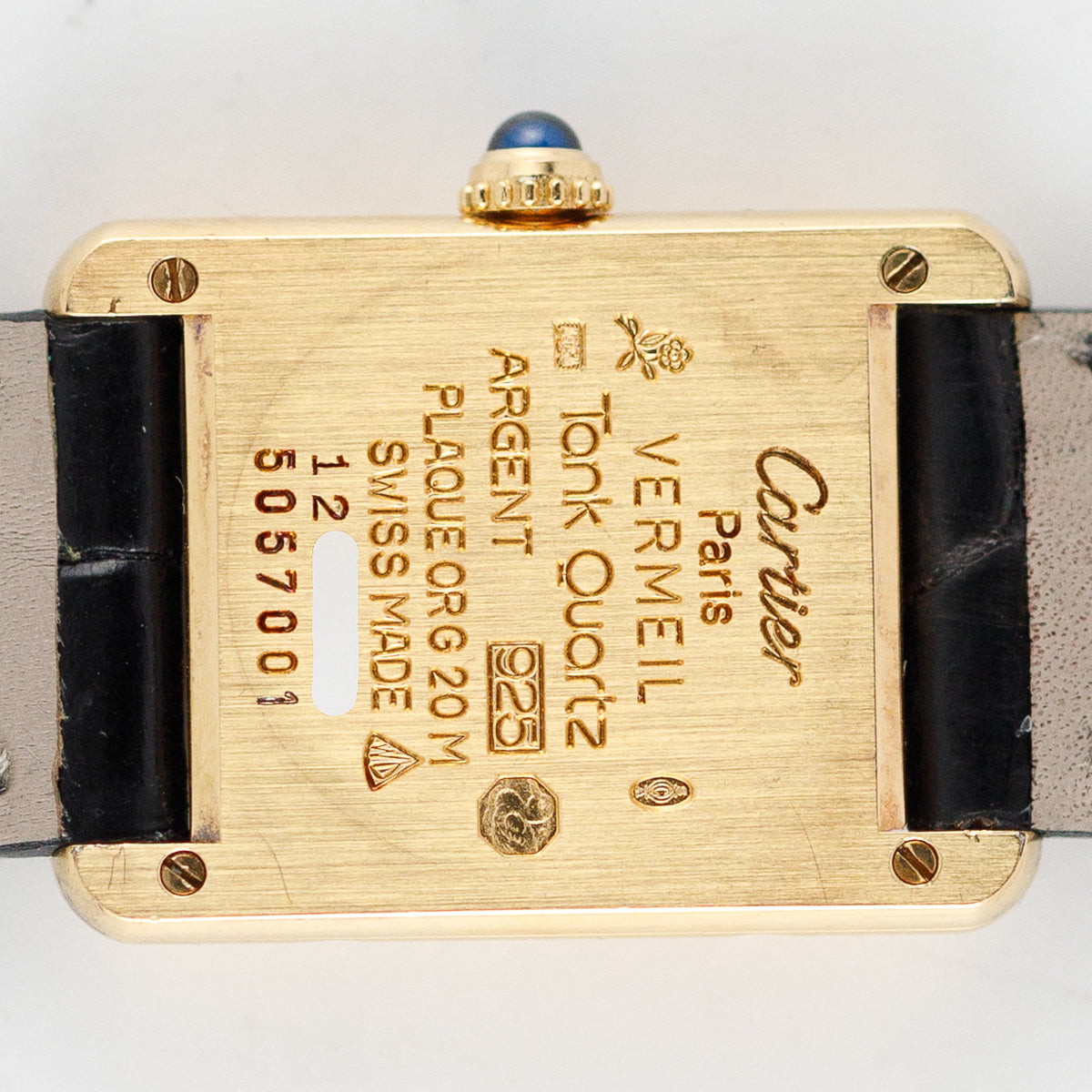 CARTIER SM Must de Tank Ref.5057001