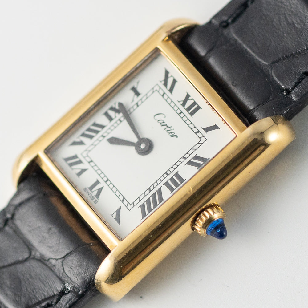 CARTIER SM PRE MUST DE TANK – TIMEANAGRAM