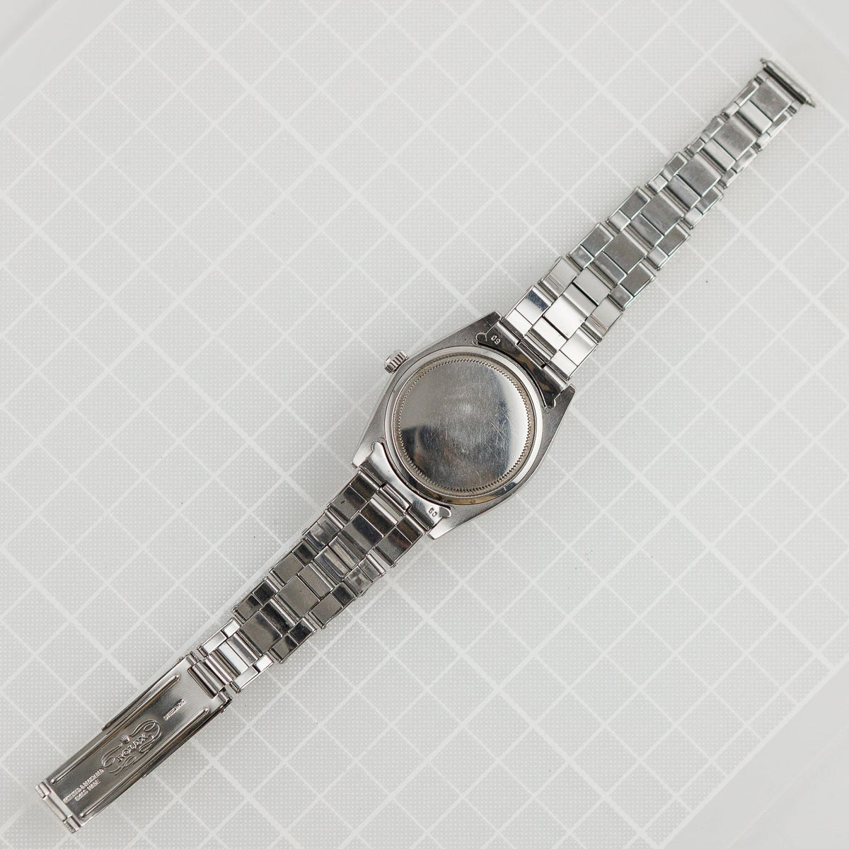 ROLEX OYSTERDATE Re.6694 Black Gilt Dial