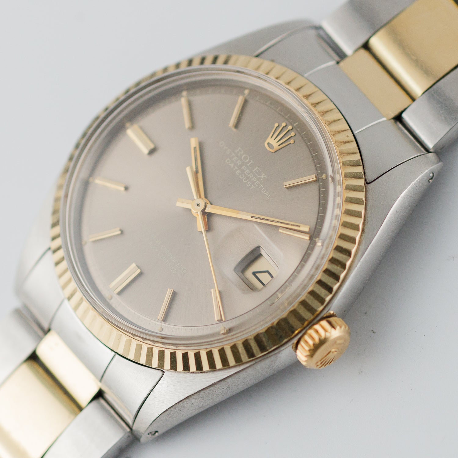ROLEX DATEJUST REF.1601 Londn sky with 7836 Bracelet
