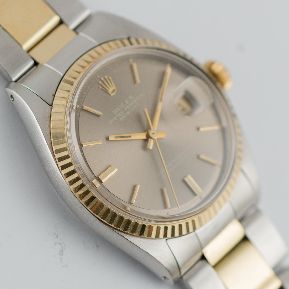 ROLEX DATEJUST REF.1601 Londn sky with 7836 Bracelet