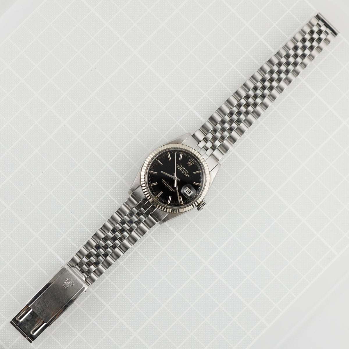 ROLEX DATEJUST Ref.1601 Black Gilt Dial