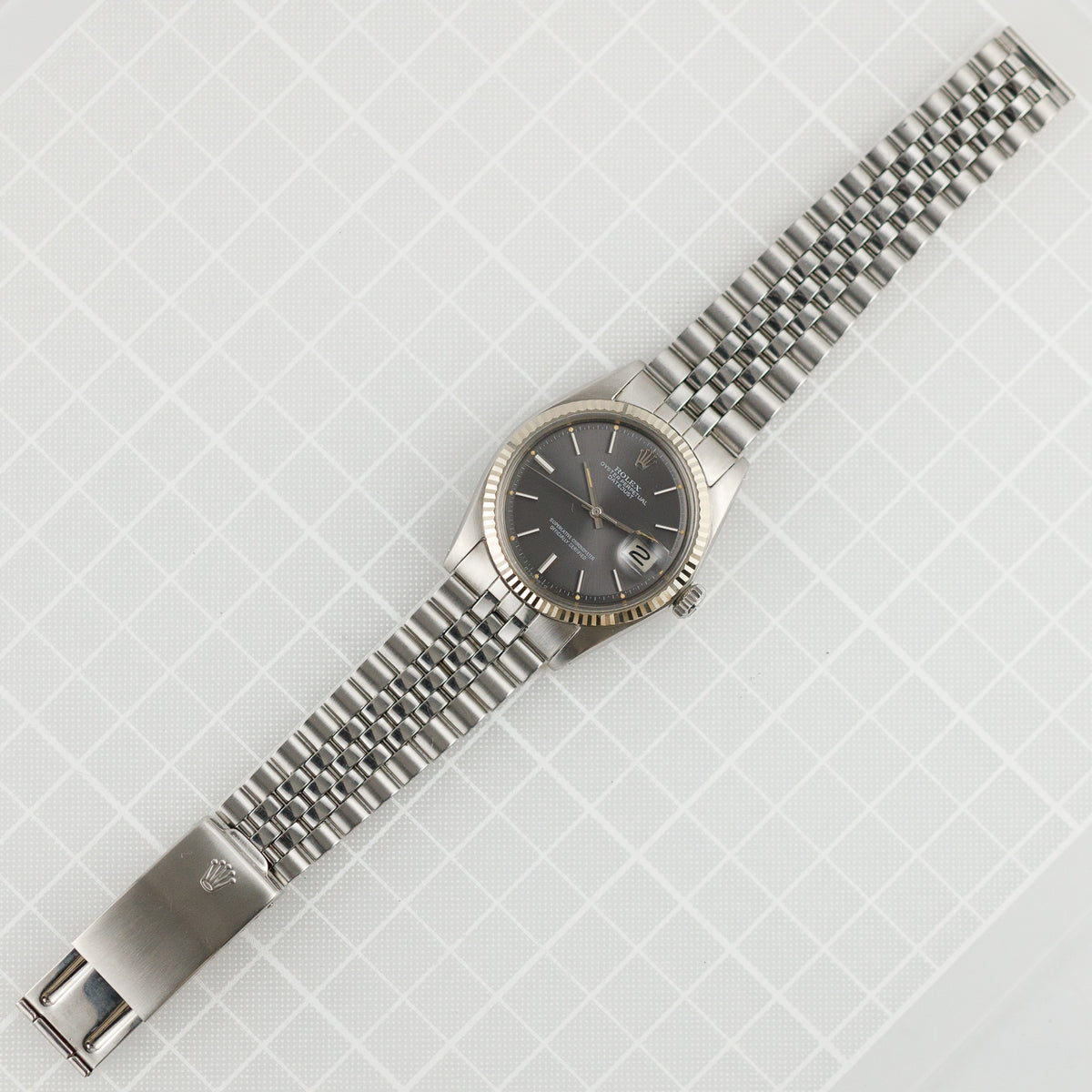 ROLEX DATEJUST REF.1601 GRAY sigma Dial