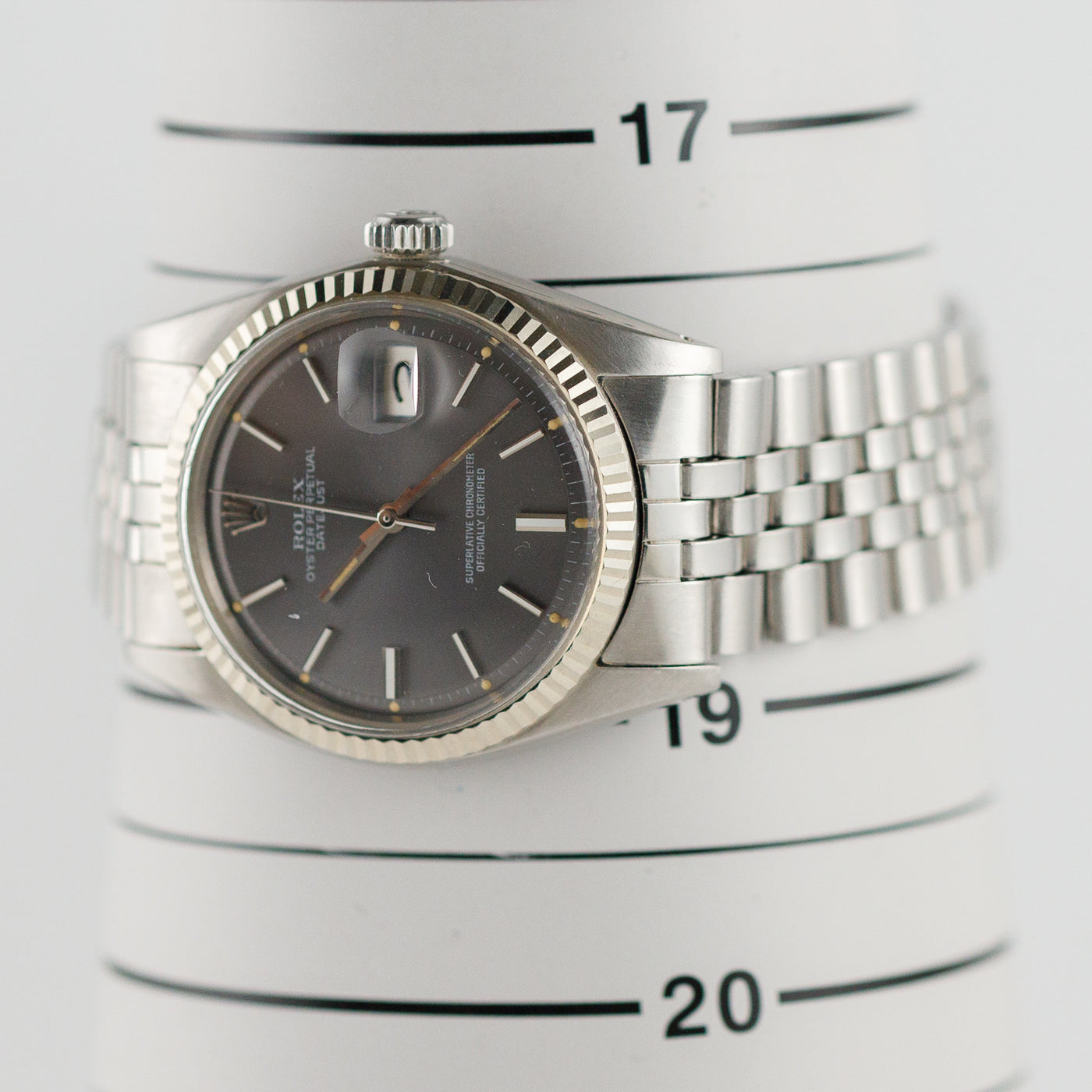 ROLEX DATEJUST REF.1601 GRAY sigma Dial – TIMEANAGRAM