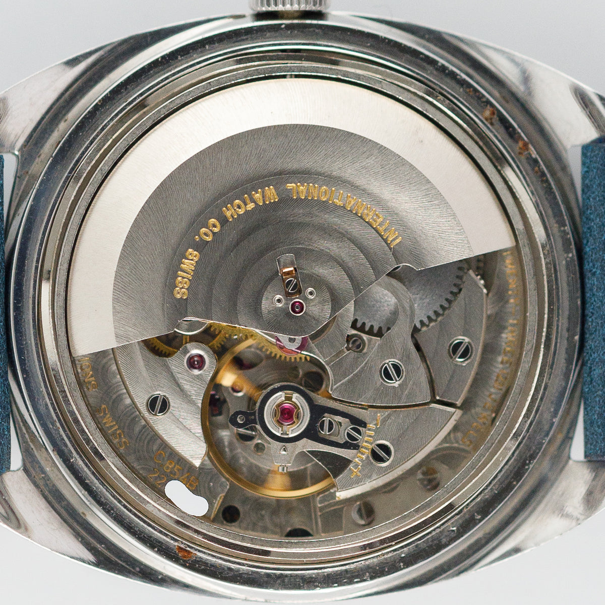 IWC Ref.R1819 Blue Dial No Date