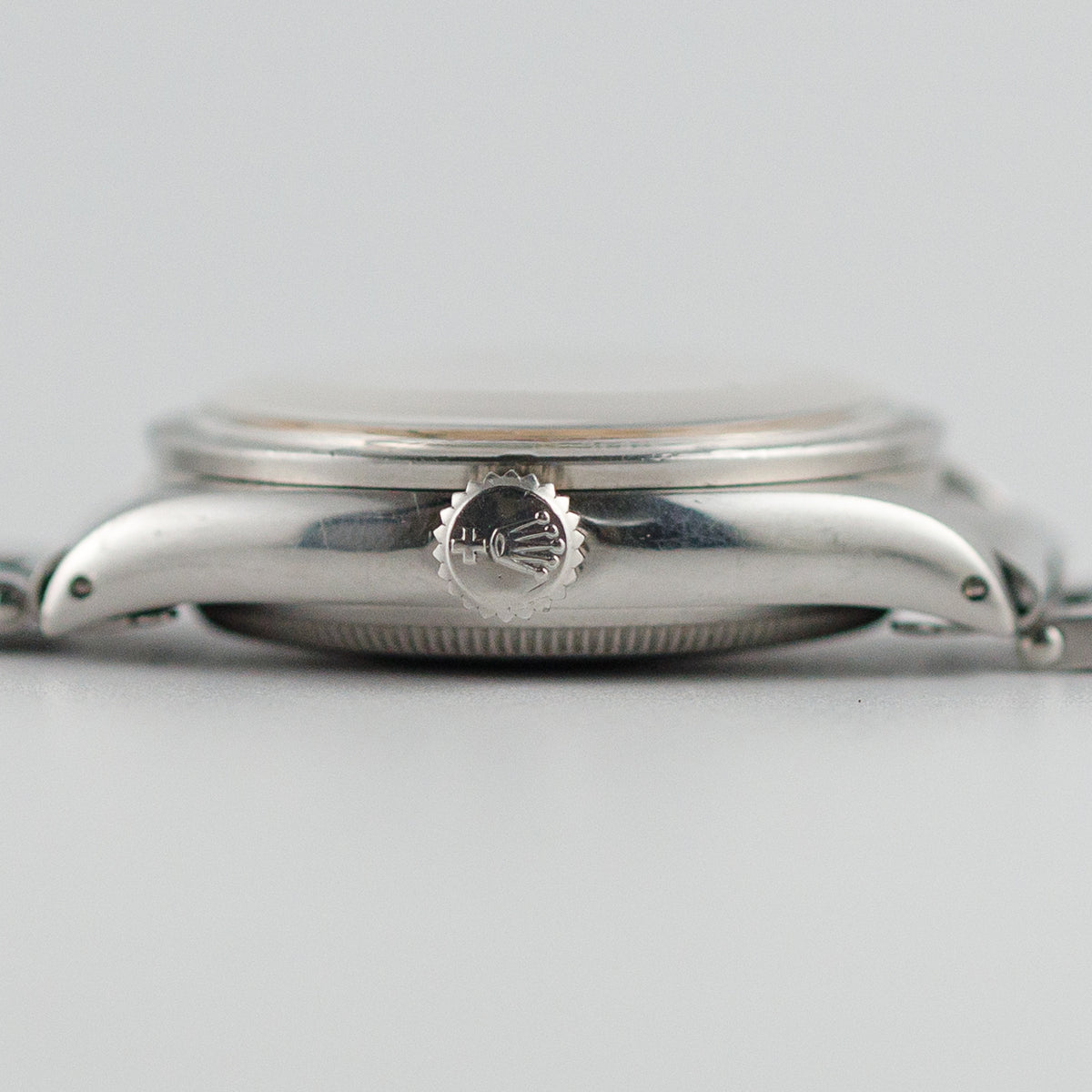 ROLEX Semi Bubble back ref.6303 Earliest Engine-Turned Bezel