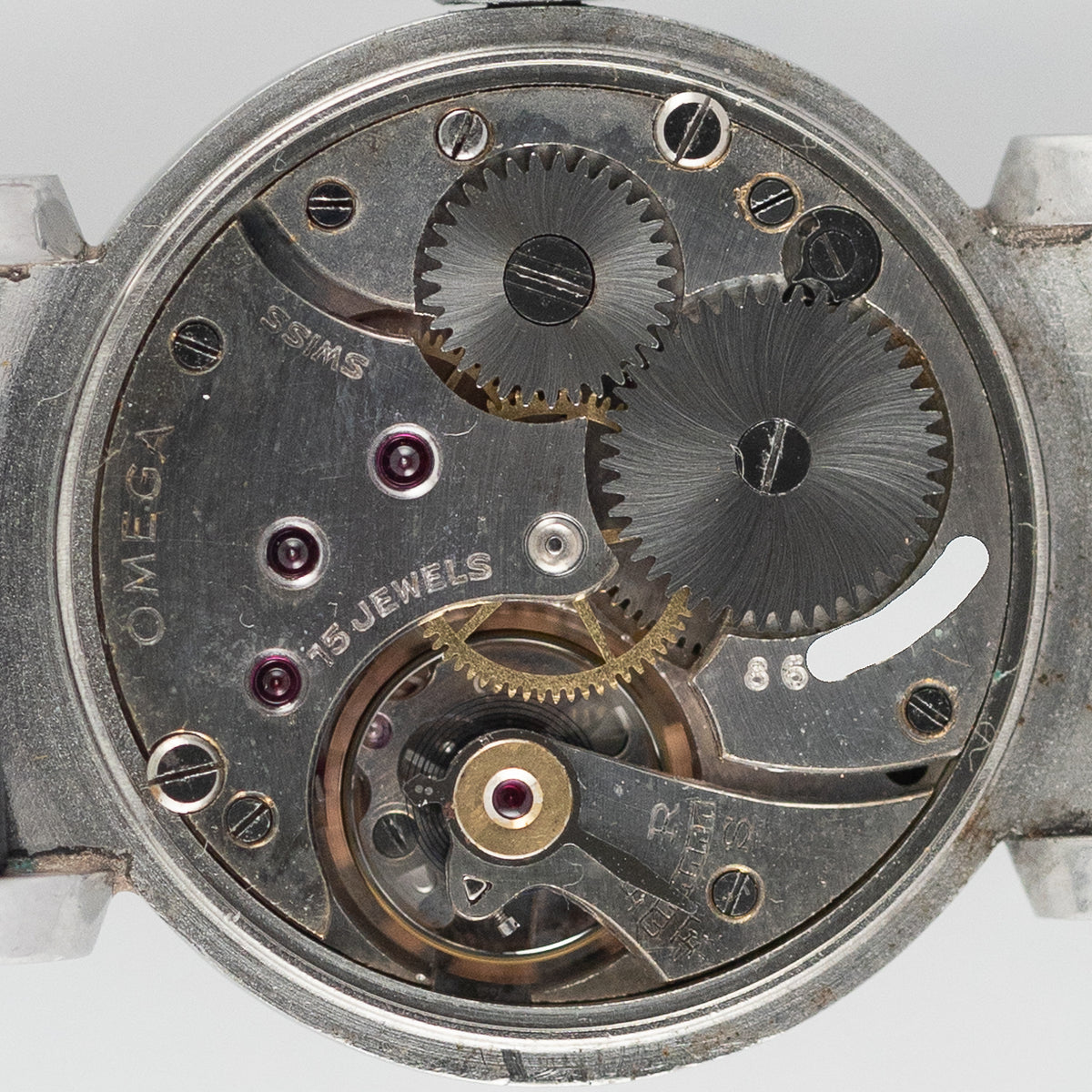 OMEGA Scarab case Sector Two-Tone Dial