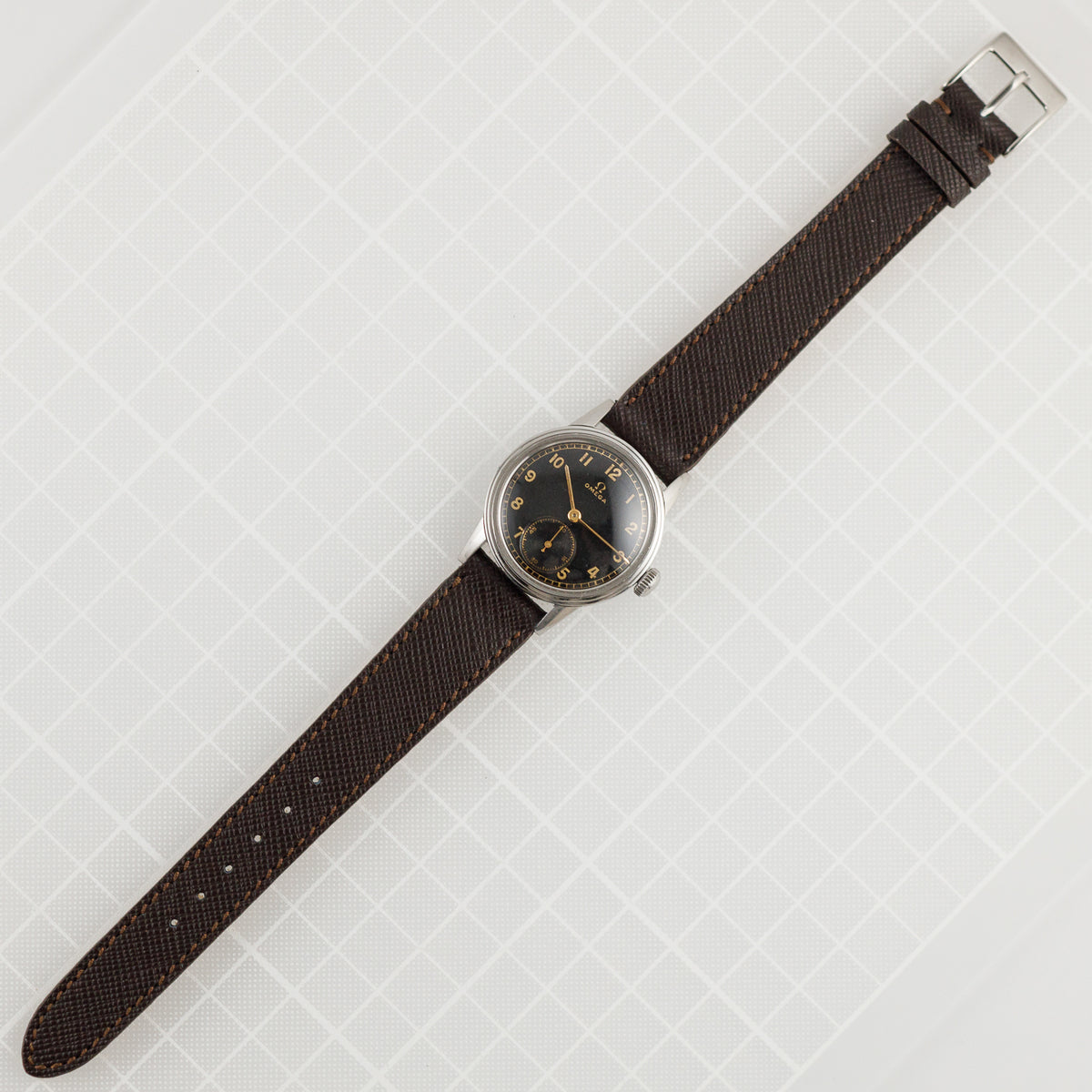 OMEGA Black Gilt Dial