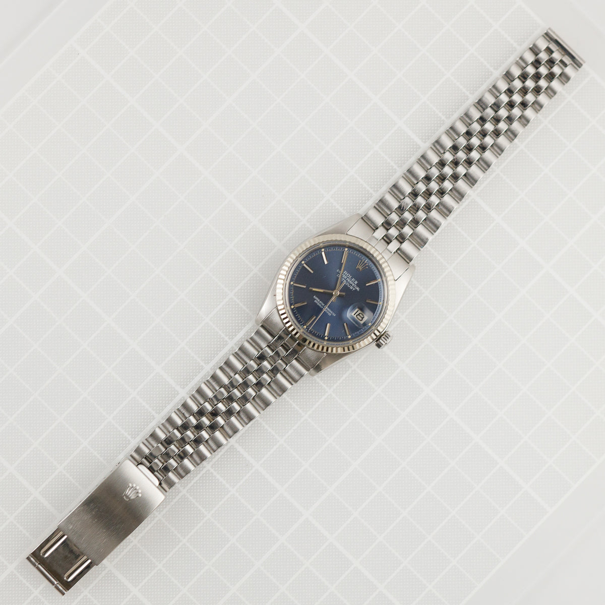 ROLEX DATEJUST Ref.1601 Blue Dial