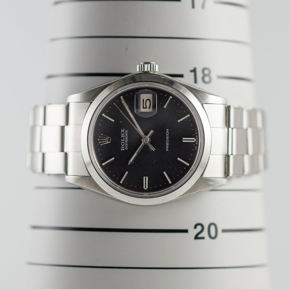 ROLEX OYSTERDATE Ref.6694 Black Matte Dial