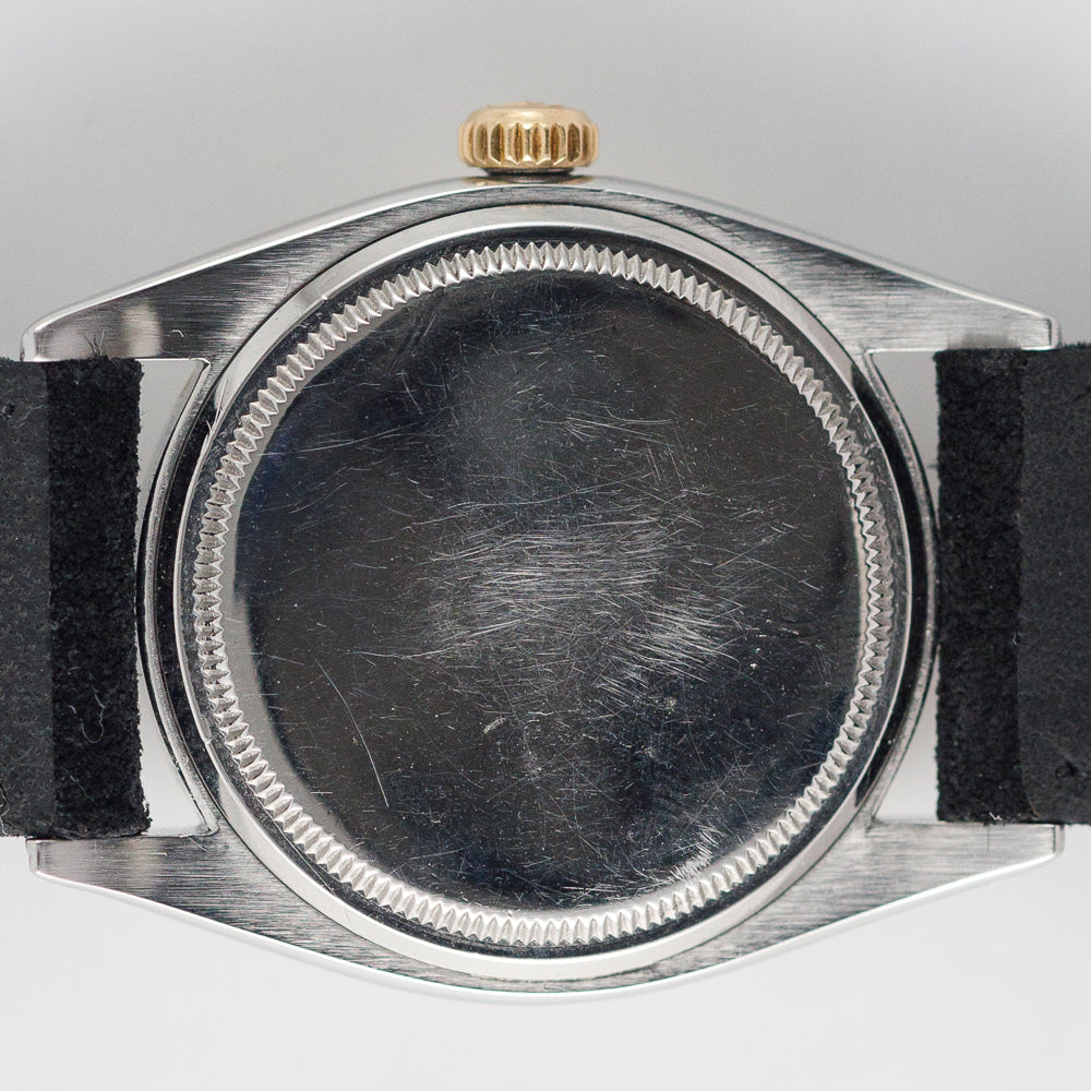 ROLEX DATEJUST Ref.6605 Black Gilt Dial