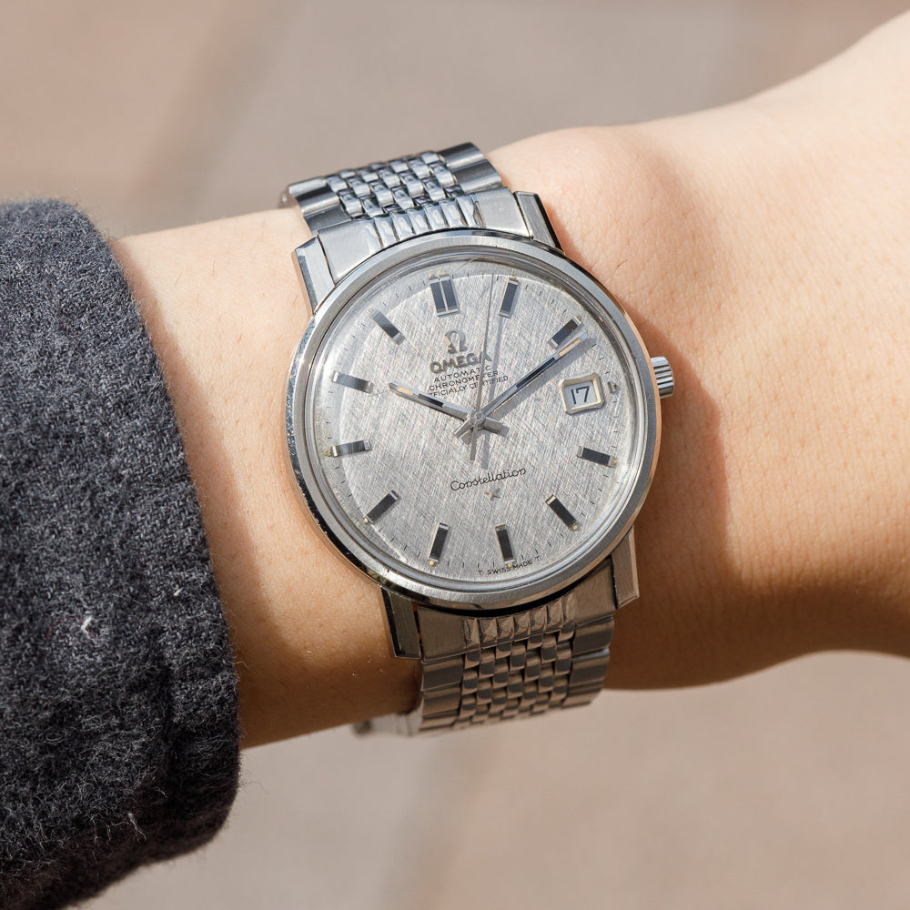OMEGA Constellation Ref.168.018 Linen Dial – TIMEANAGRAM