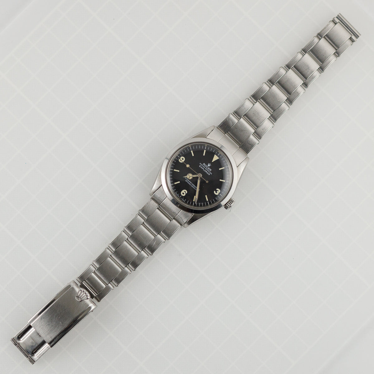 ROLEX EXPLORER Ref.1016 MK1 Fat Font Frog Leg dial