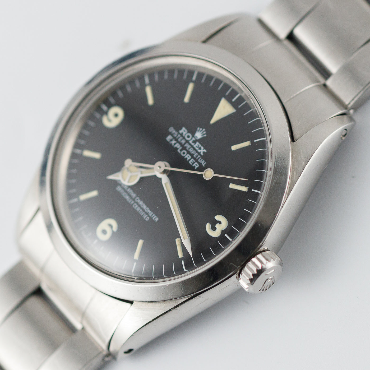 ROLEX EXPLORER Ref.1016 MK1 Fat Font Frog Leg dial – TIMEANAGRAM